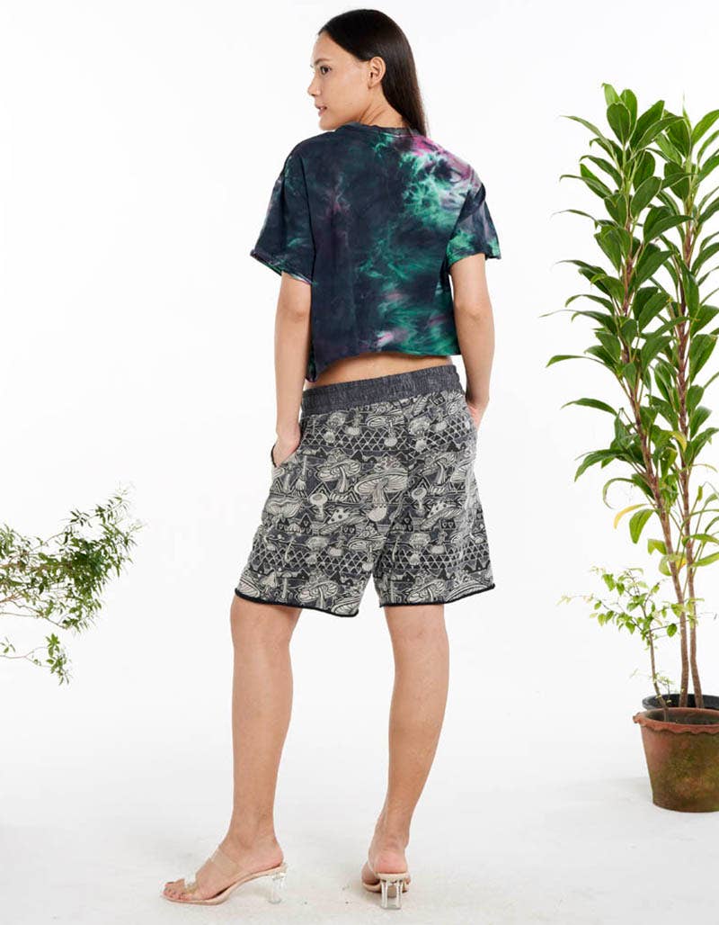 PSYCHEDELIC COTTON CROP TOP
