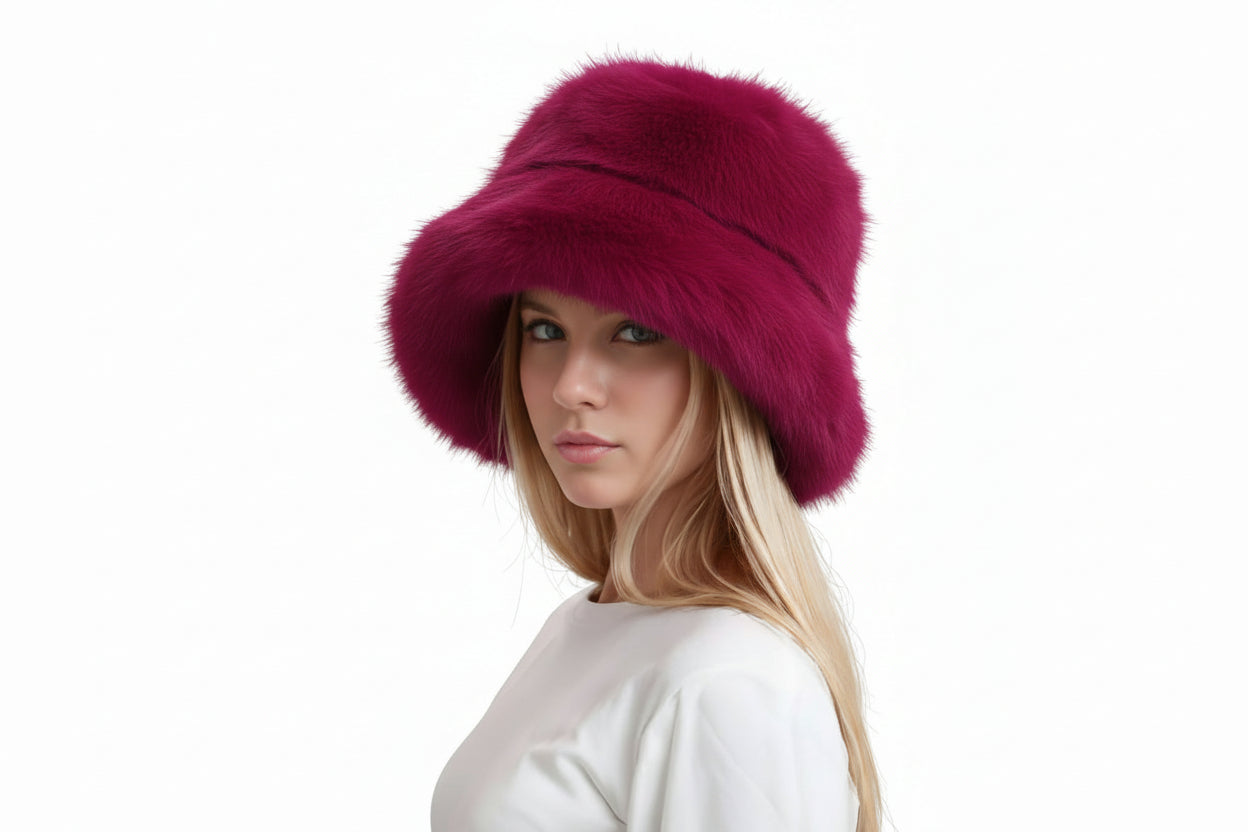 Fuzzy Bucket Hat