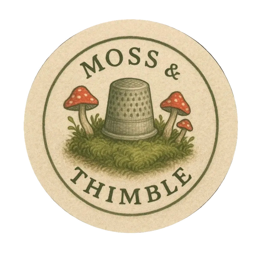 Moss & Thimble Bluebell Blossom handcrafted hat