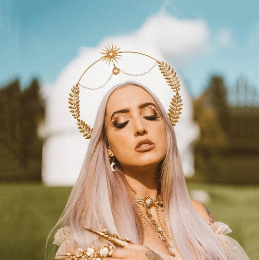Goddess Headband and Earring Set