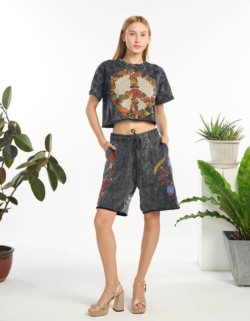 COTTON CROP TOP (TH-1973PK)