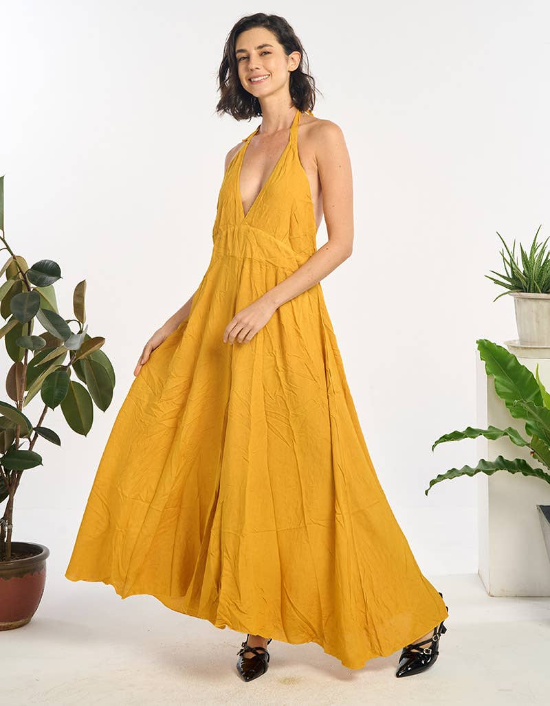 HALTER JUMPSUIT