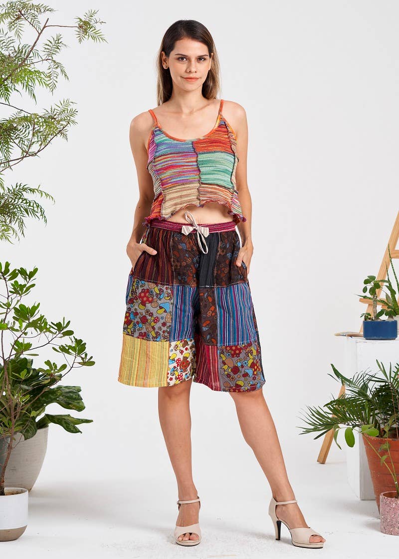Shroom Patch Shorts (KT-1417PK)