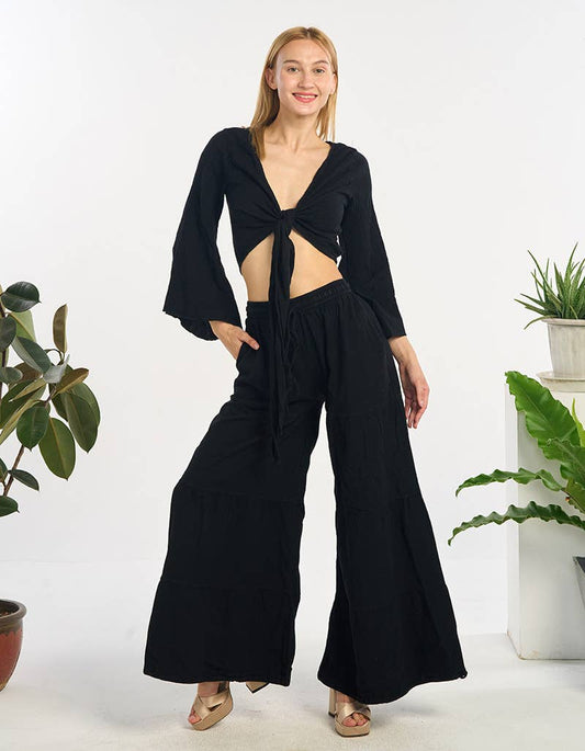 COTTON CROP TOP
