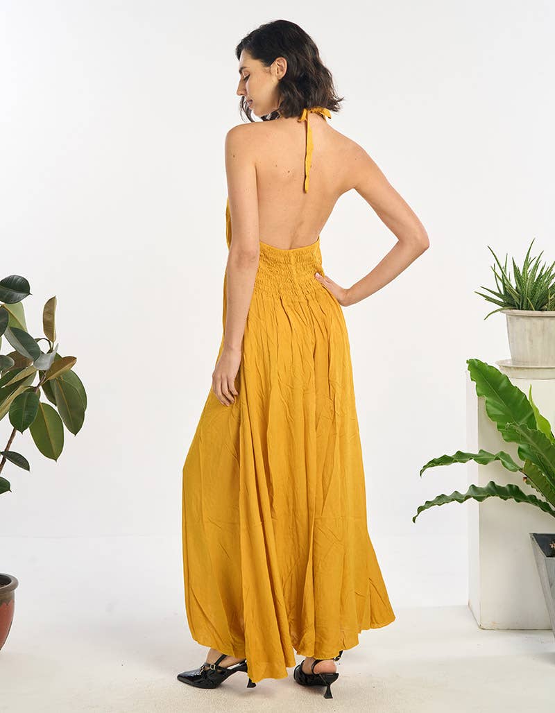HALTER JUMPSUIT