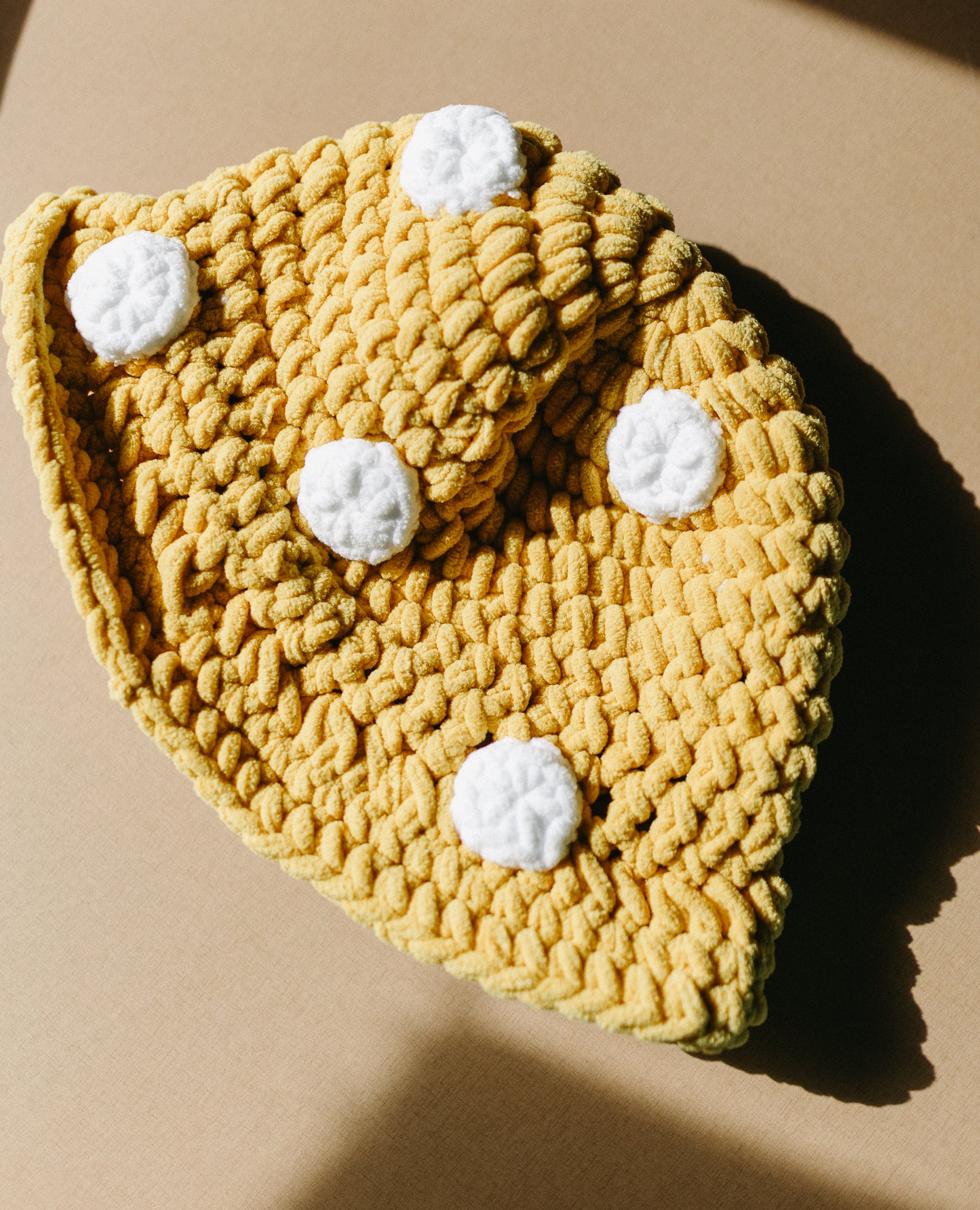 Super Soft Crochet Mushroom Hat