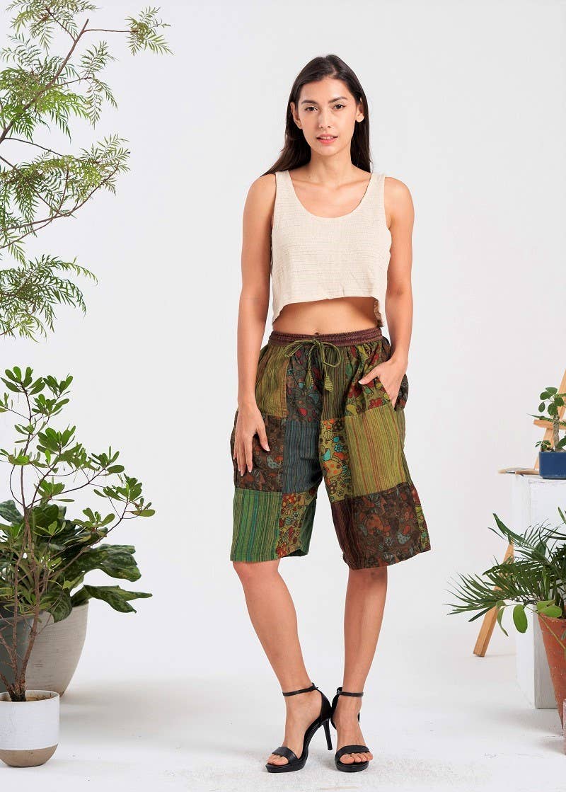 Shroom Patch Shorts (KT-1417PK)