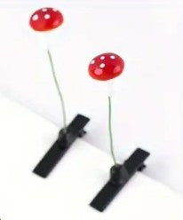 Mushroom clip