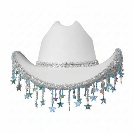 Starry Fringe Cowboy Hat